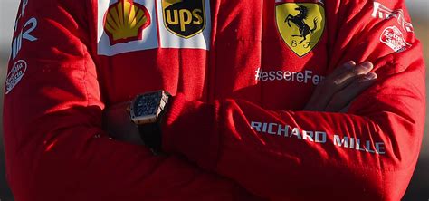 sponsor richard mille|richard mille ferrari.